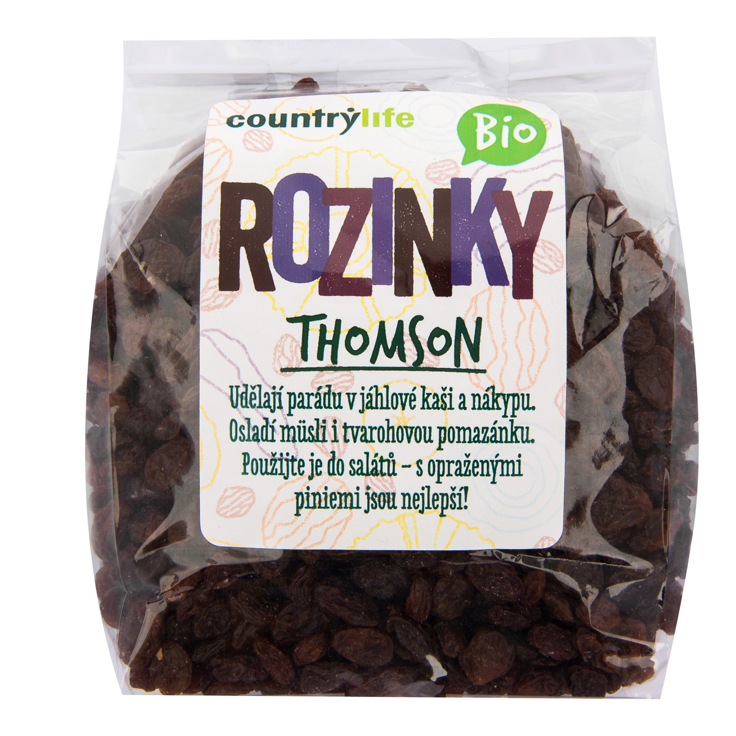 150057 Rozinky Thomson 500 g BIO COUNTRY LIFE-1