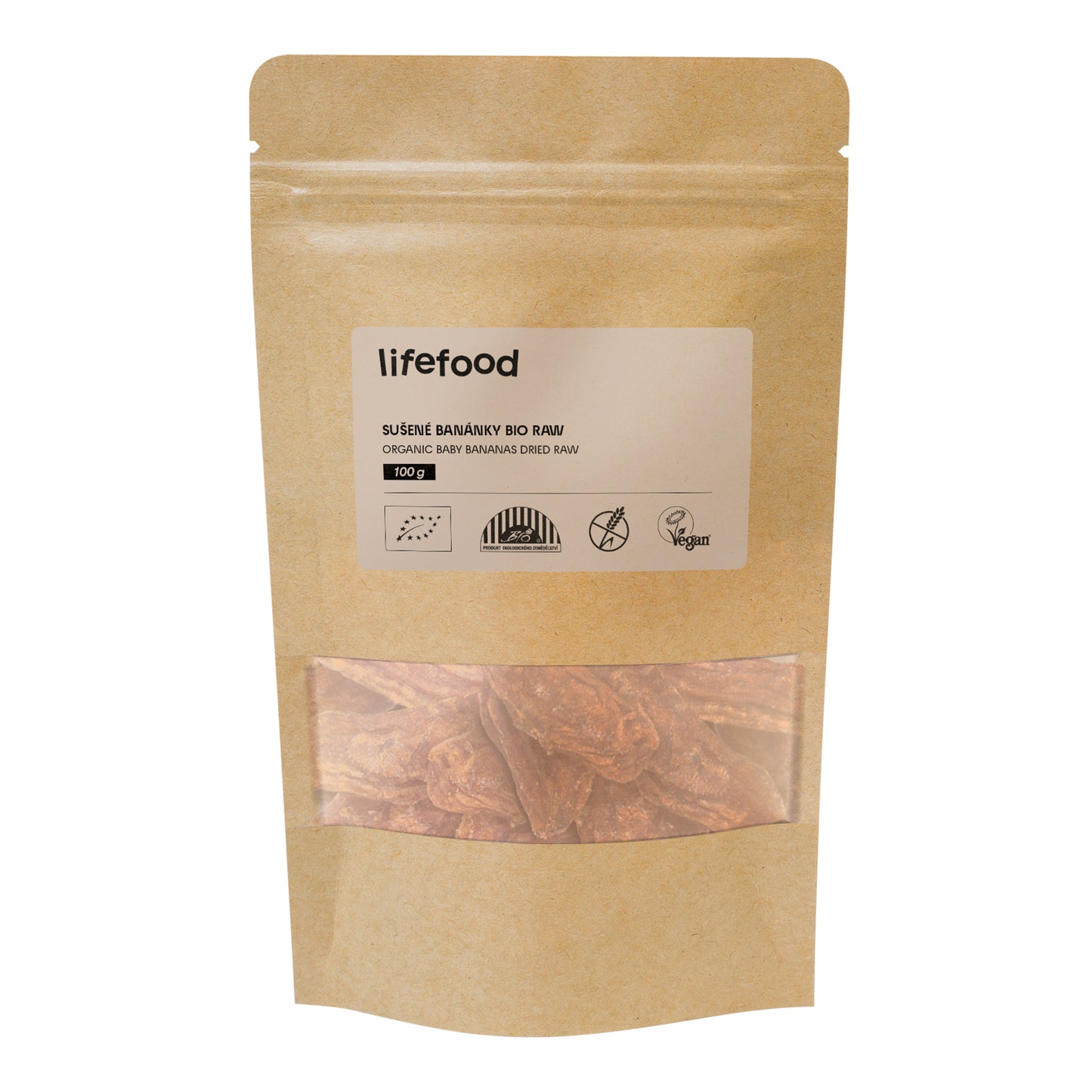 150101 Banánky sušené RAW 100 g BIO LIFEFOOD-1