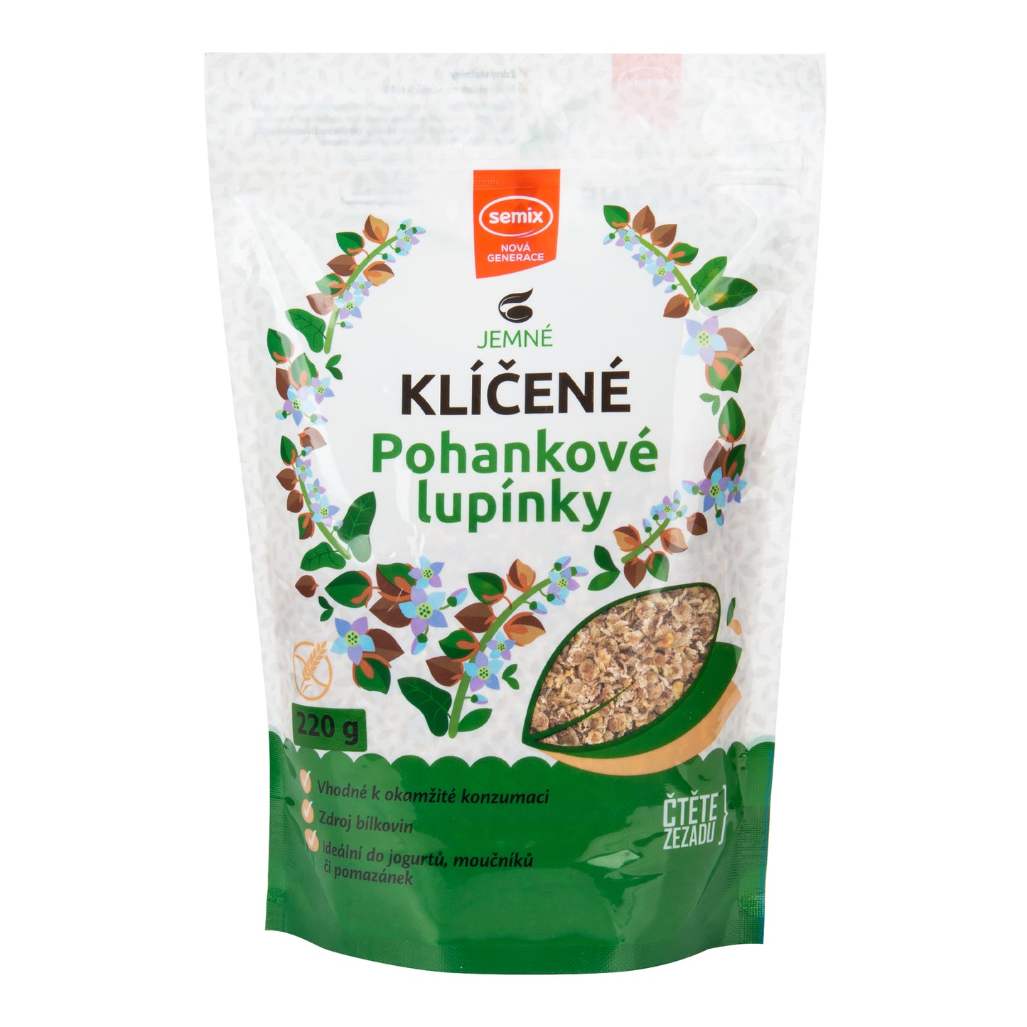 232061 Lupínky pohankové klíčené 220 g SEMIX-1
