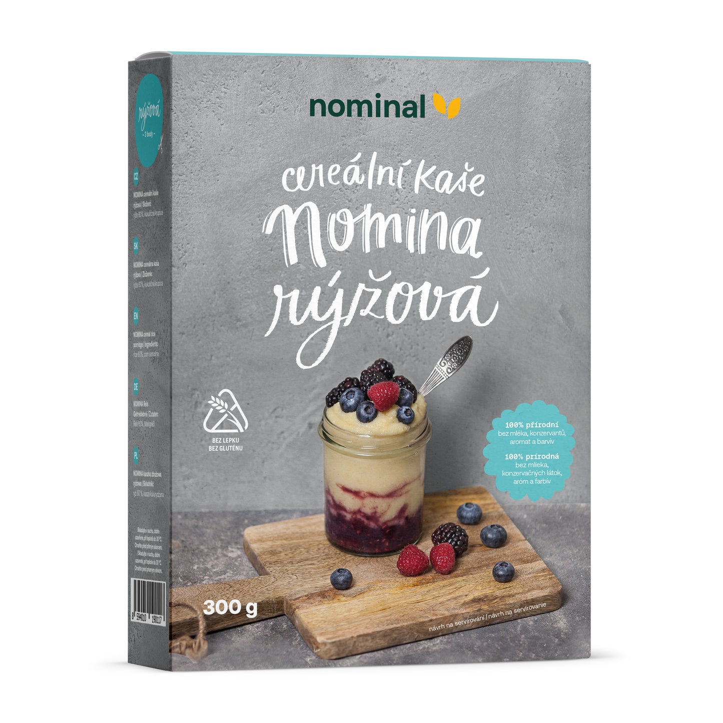 233005 Kaše rýžová bezlepková Nomina 300 g NOMINAL-1