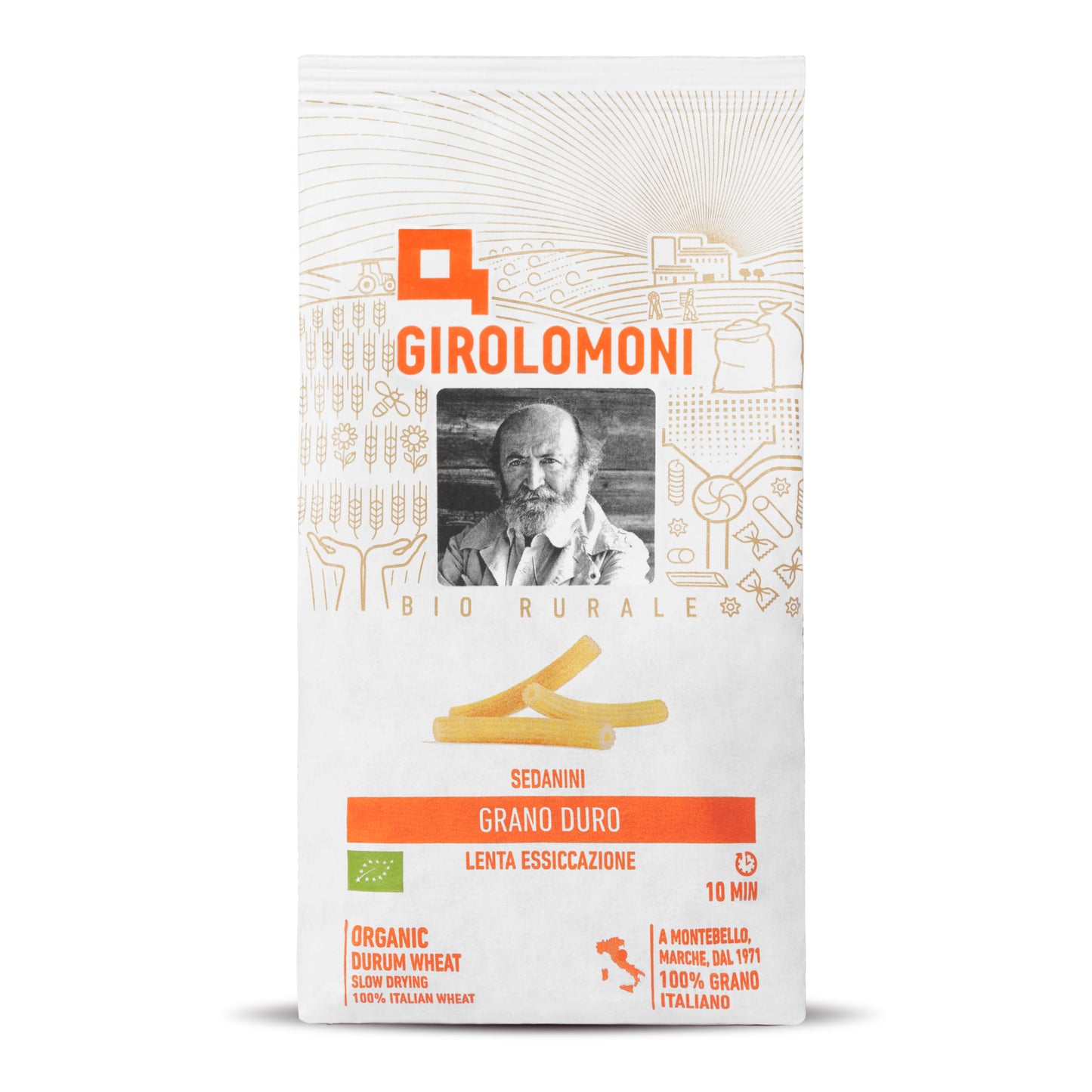 260151 Těstoviny sedanini semolinové 500 g BIO GIROLOMONI-1