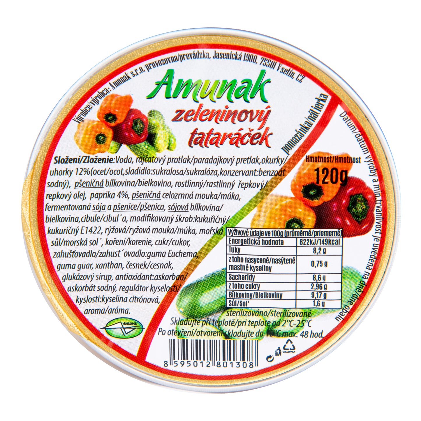 312024 Svačinka tataráček 120 g AMUNAK-3