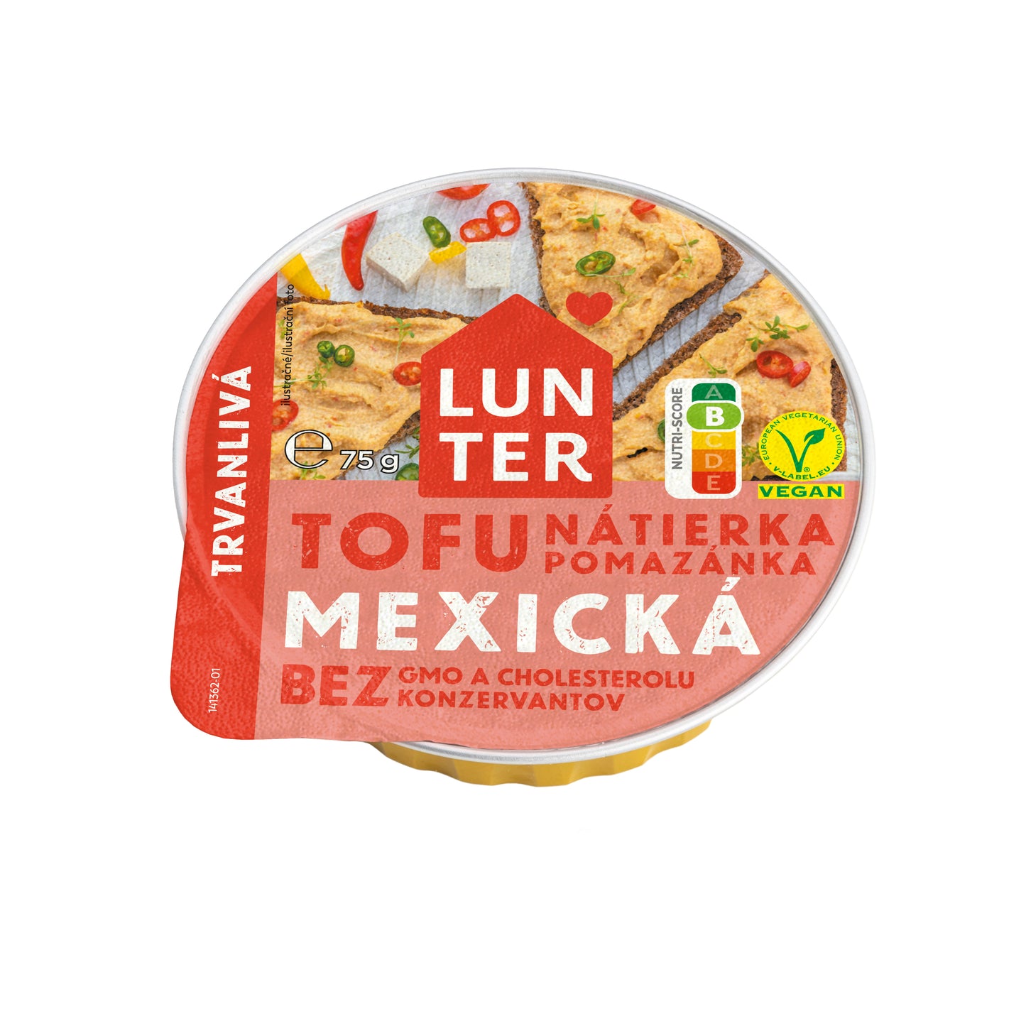 312047 Pomazánka mexická 75 g LUNTER-1