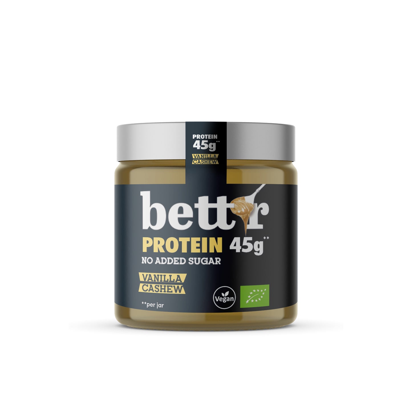325372 Pomazánka proteinová kešu a vanilka bez přidaného cukru 250 g BIO BETT´R-1