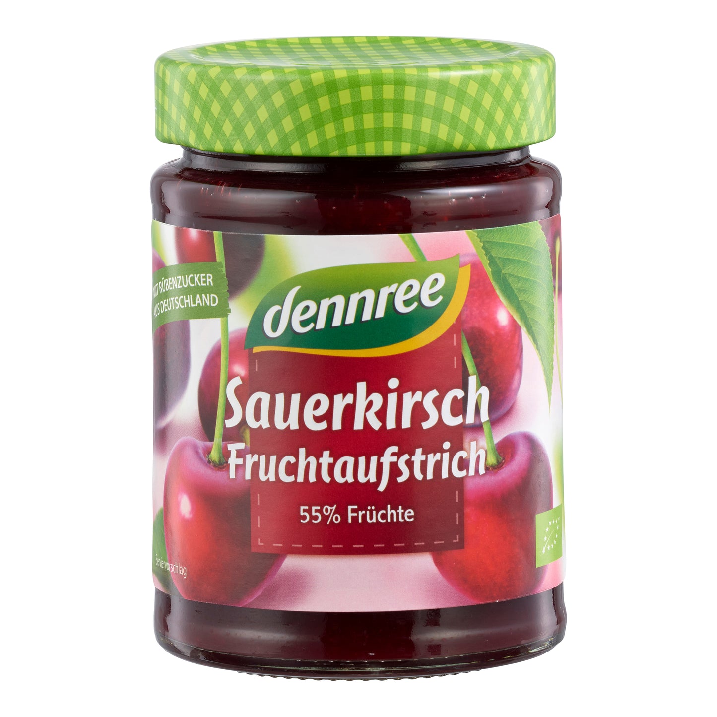 332039 Džem višňový 340 g BIO DENNREE-1