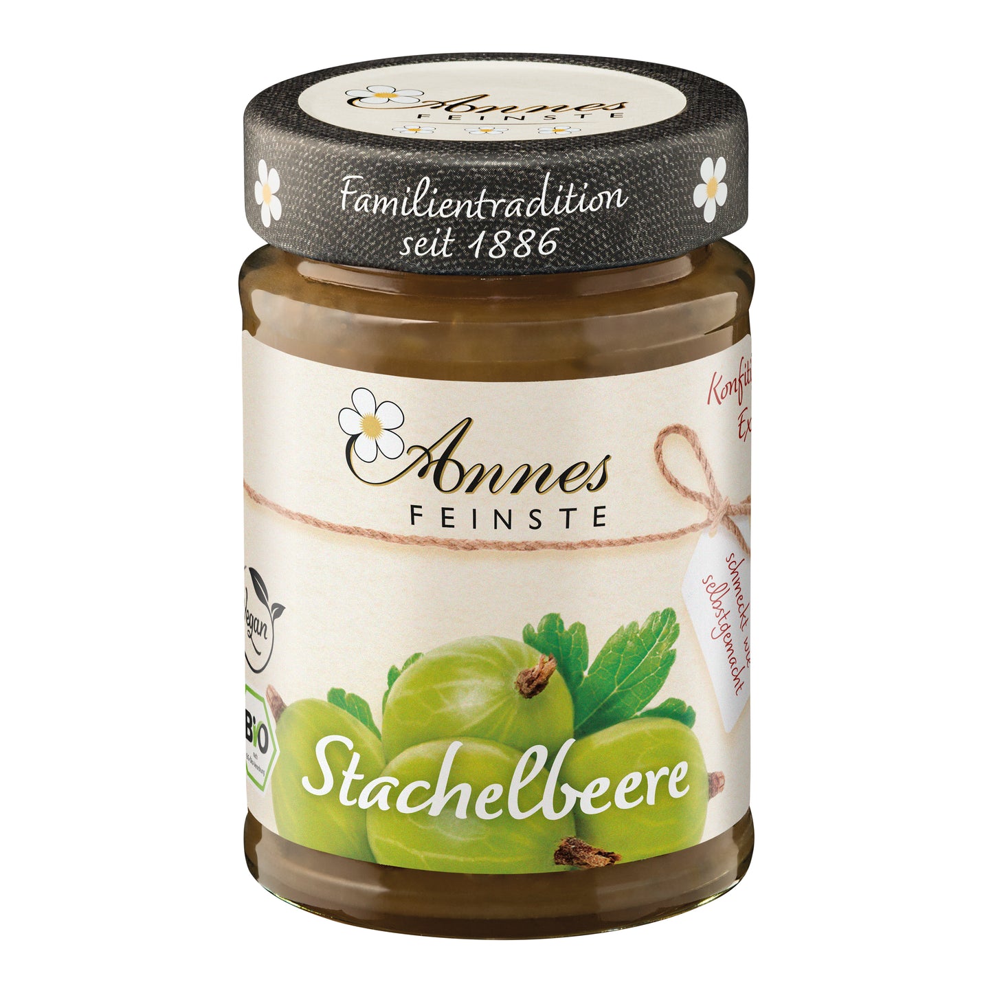 332073 Džem angreštový výběrový 225 g BIO ANNES FEINSTE-1