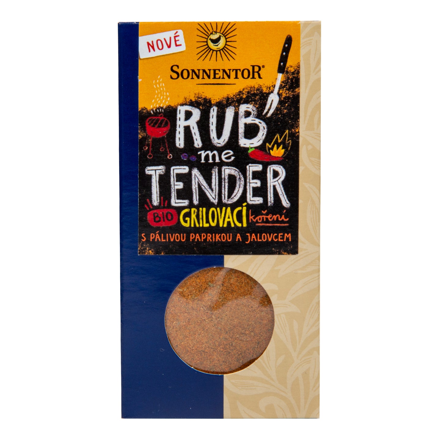 411180 Grilovací koření s pálivou paprikou a jalovcem 60 g BIO SONNENTOR-1