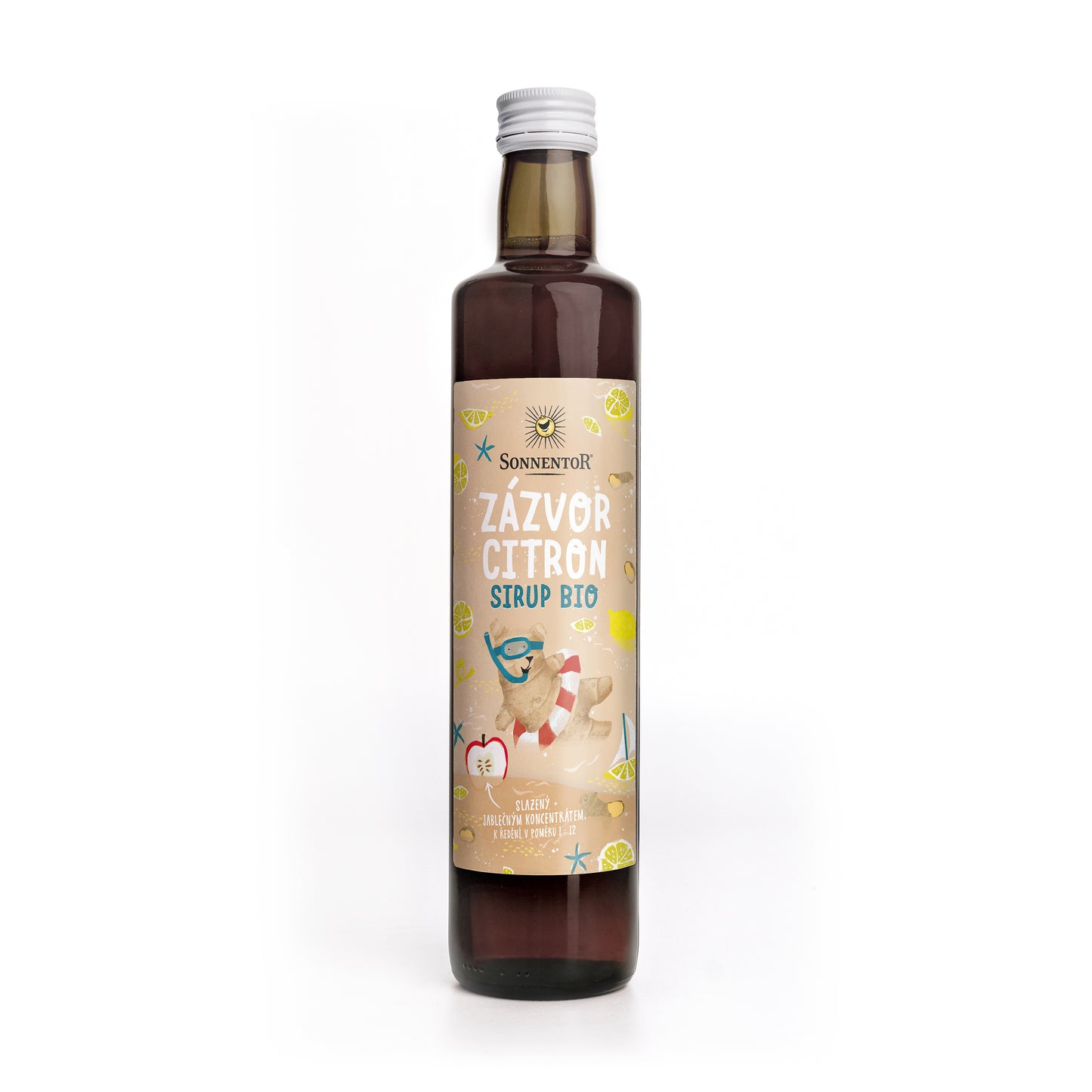 420137 Sirup zázvor - citron 500 ml BIO SONNENTOR-1