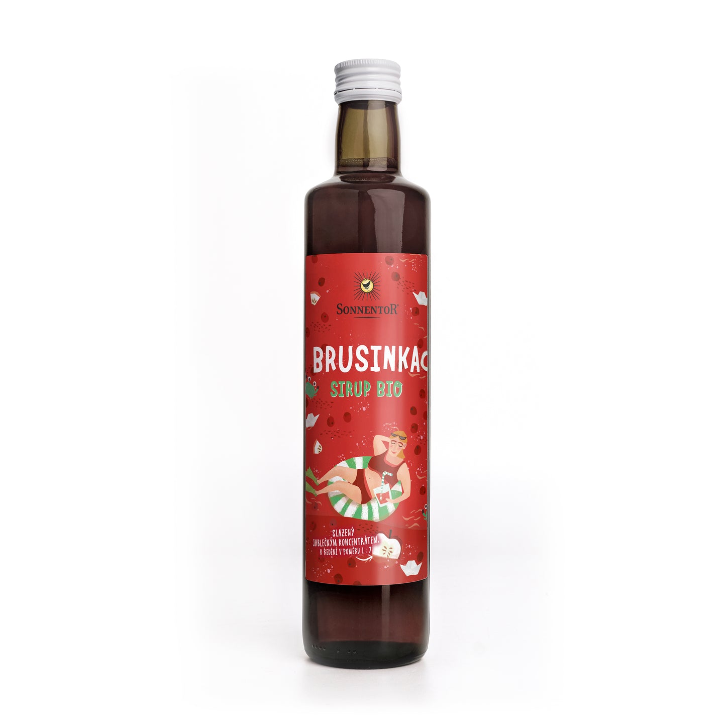 420138 Sirup brusinka 500 ml BIO SONNENTOR-1