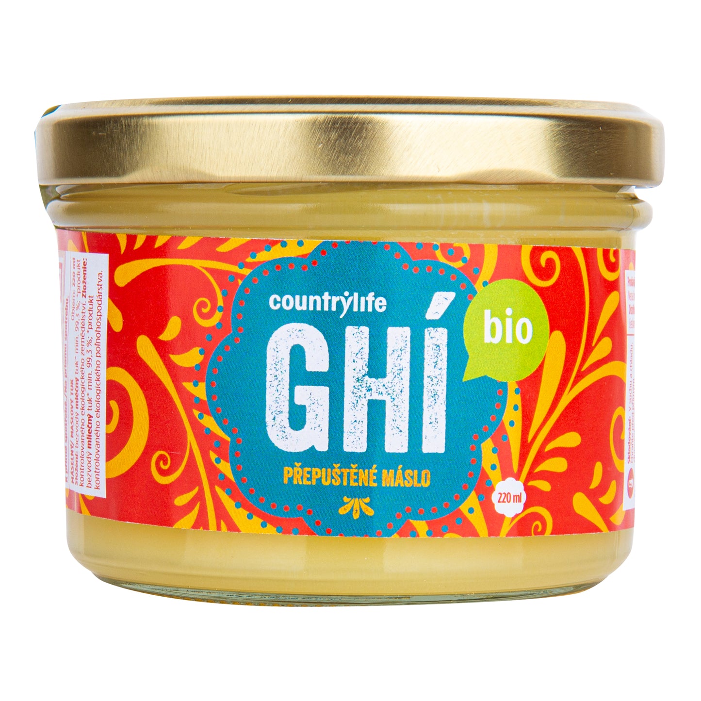 430070 Přepuštěné máslo GHI 220 ml BIO COUNTRY LIFE-2