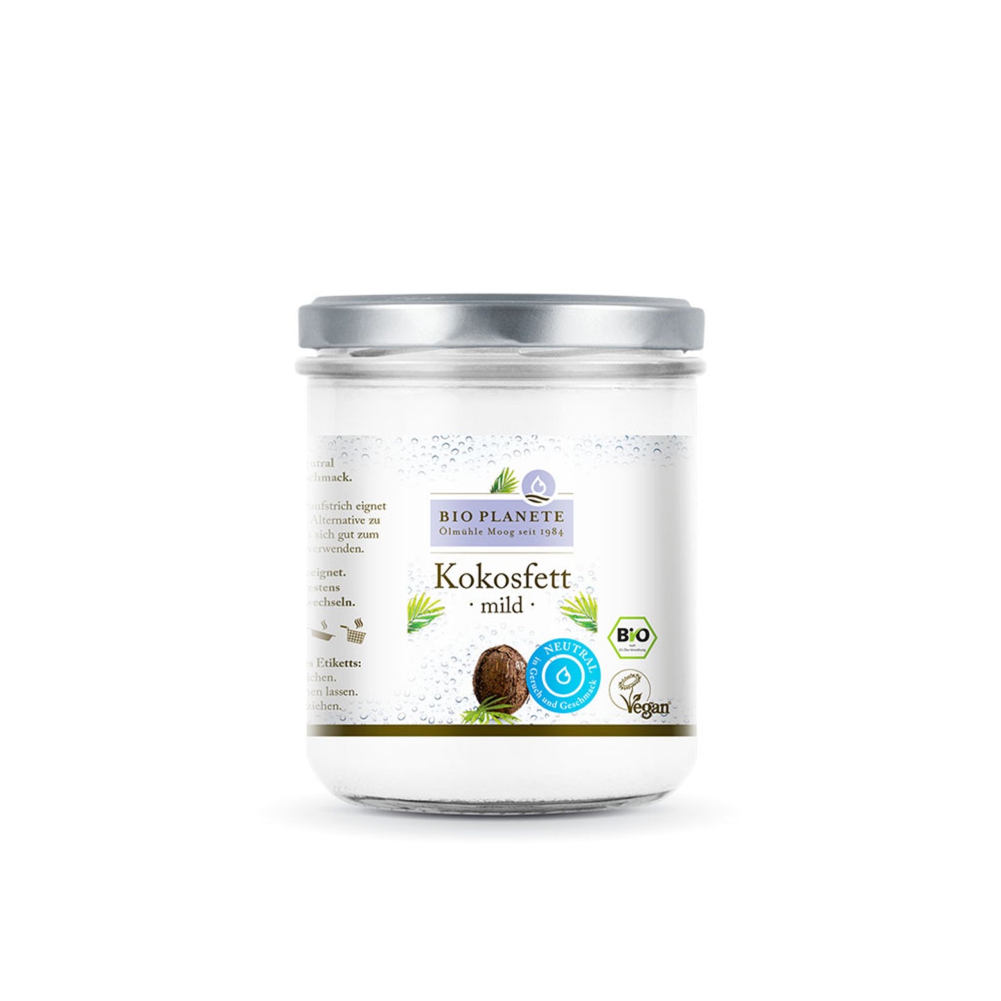 430073 Olej kokosový dezodorizovaný 400 ml BIO BIO PLANETE-1