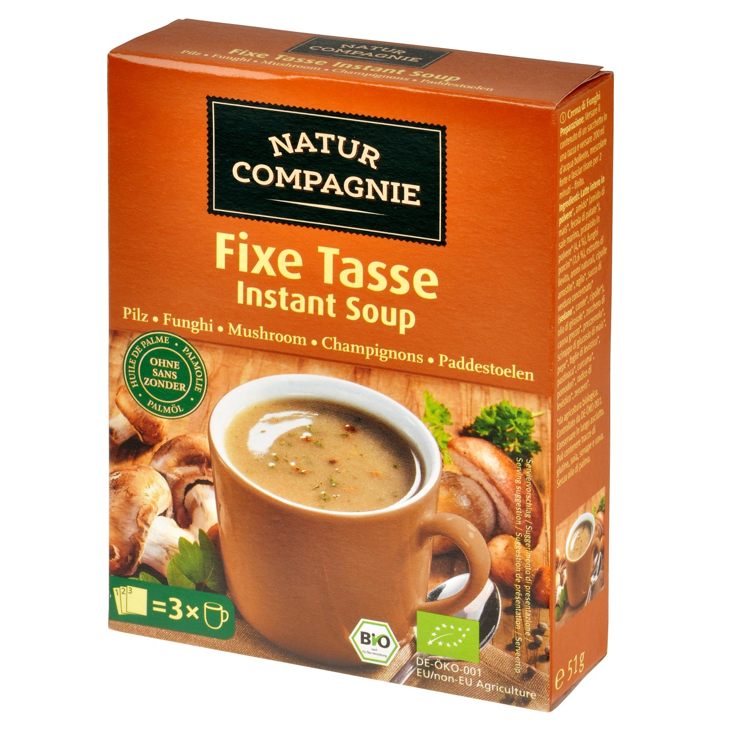 440087 Polévka instantní houbová 51 g BIO NATUR COMPAGNIE-1