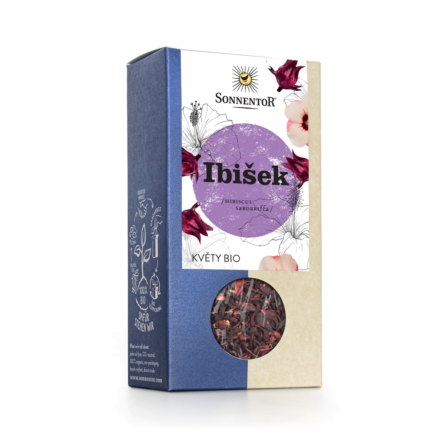 510210 Čaj Ibišek květ sypaný 80 g BIO SONNENTOR-1