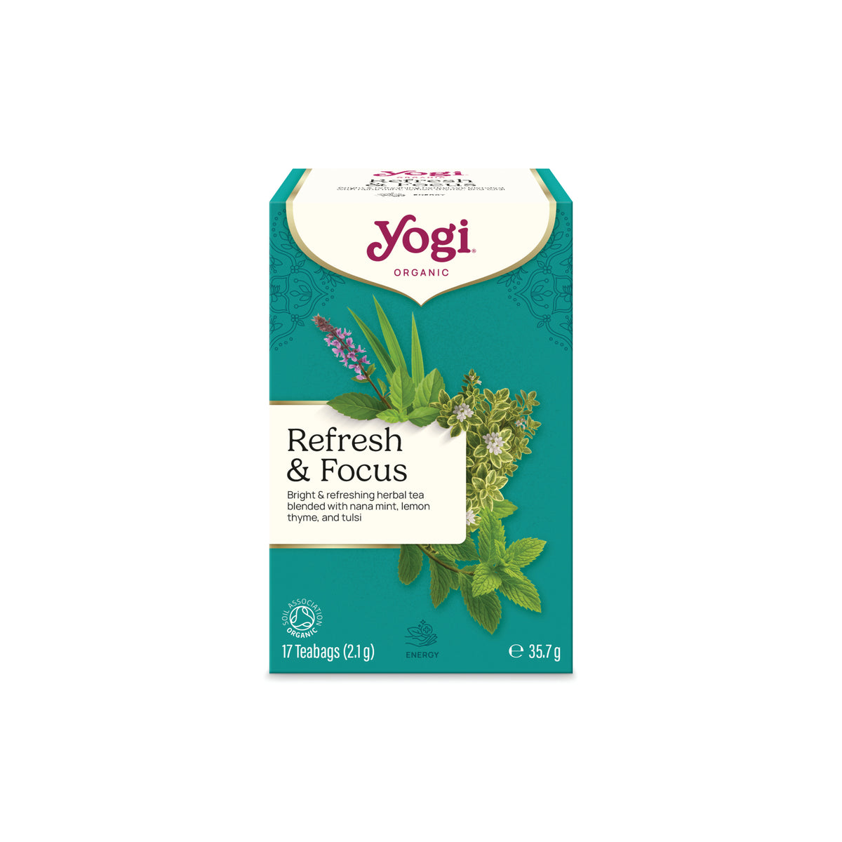 510637 Čaj bylinný Refresh & Focus 17 sáčků 35,7 g BIO YOGI-1