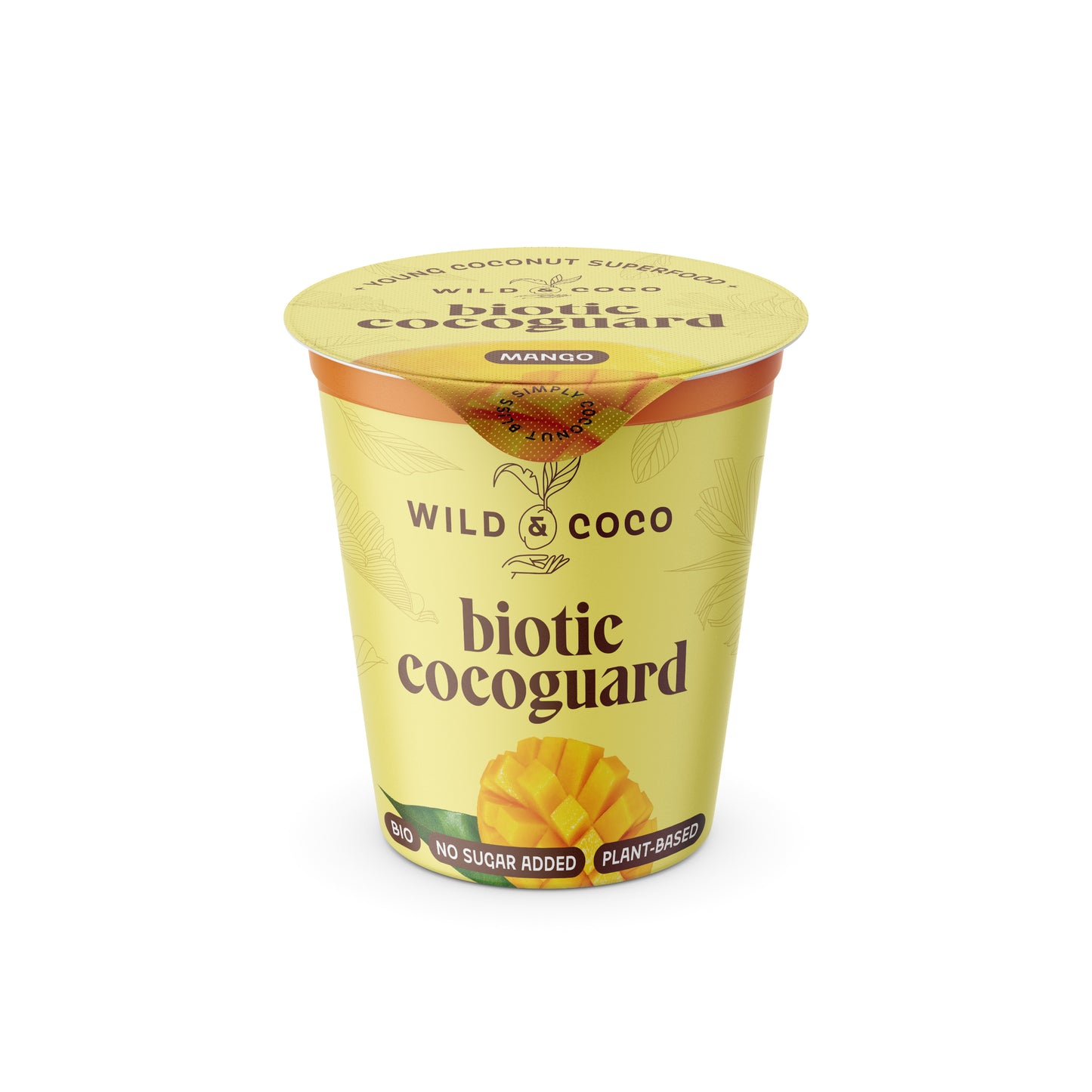 530097 Dezert kokosový Biotic Cocoguard Mango 150 ml BIO WILD & COCO-1