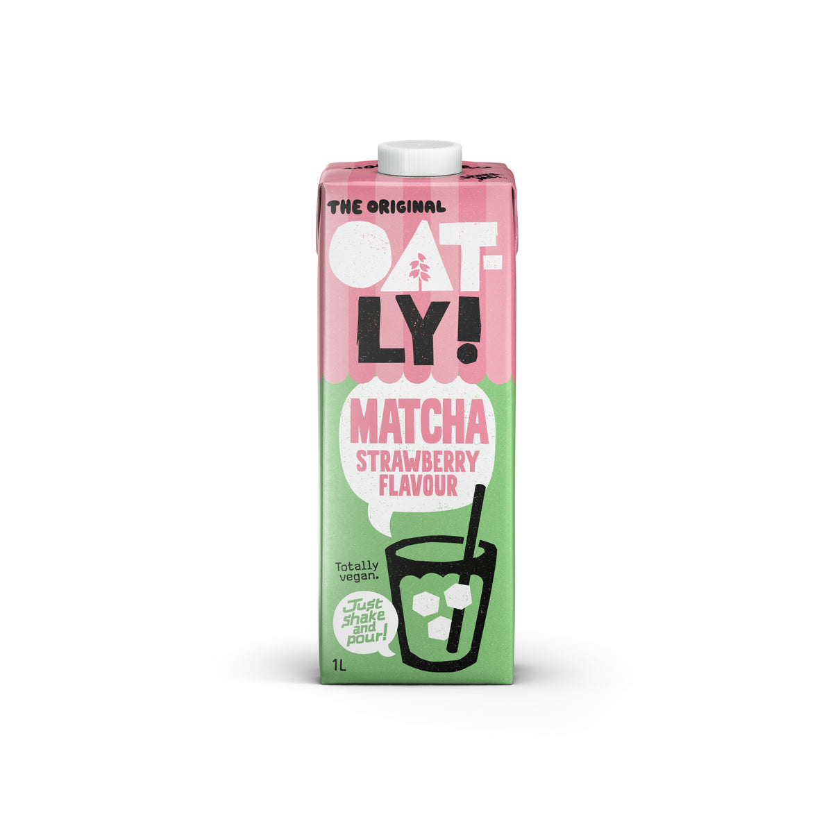 531182 Nápoj ovesný Matcha s příchutí jahody 1 l OATLY!-1