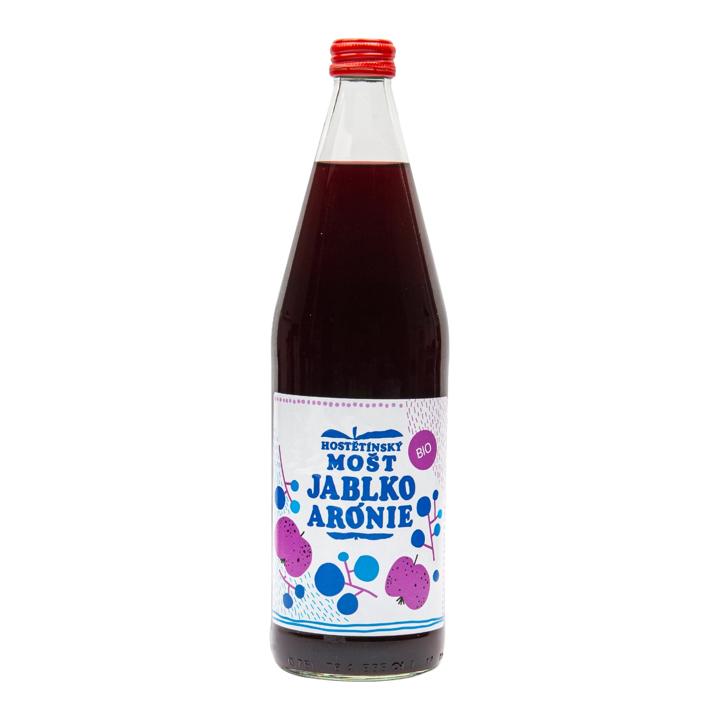 550080 Mošt jablečný s aronií 750 ml BIO MOŠTÁRNA HOSTĚTÍN-2