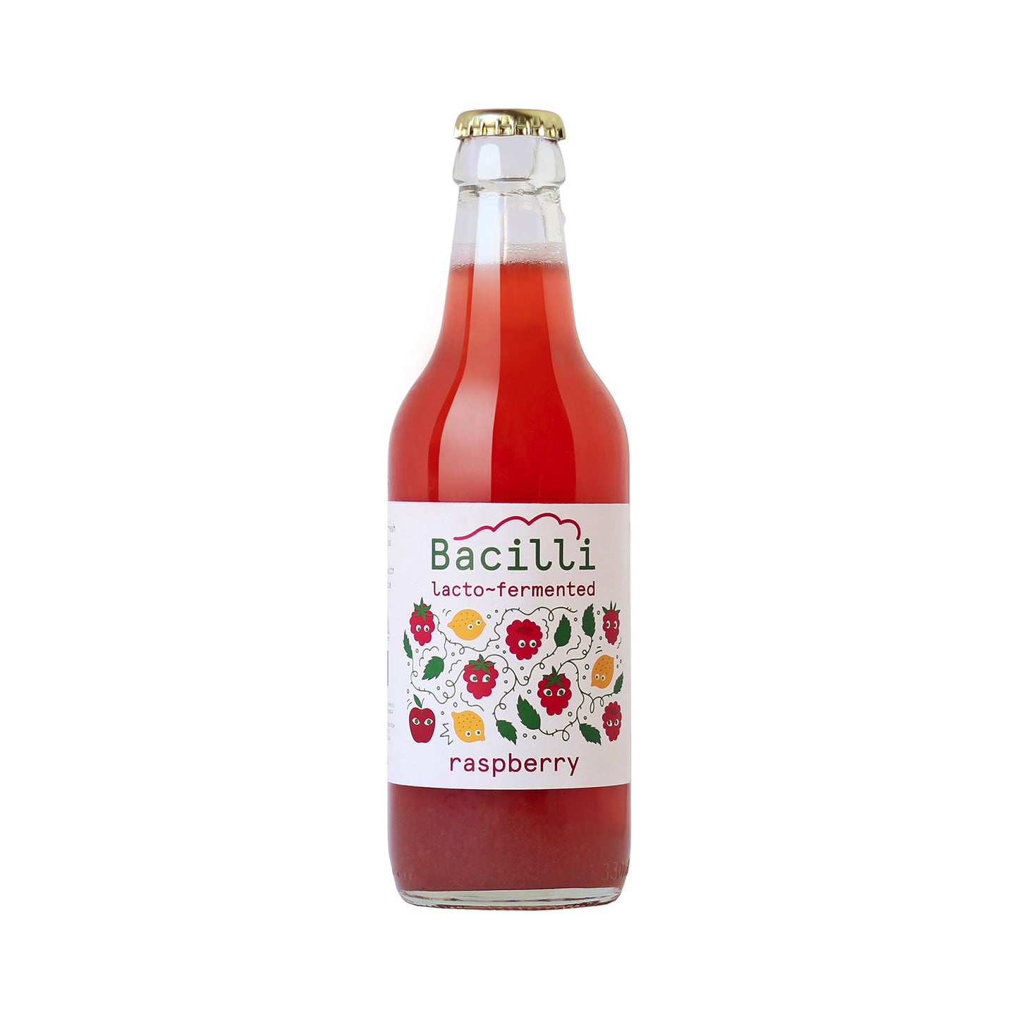 570108 Limonáda fermentovaná Malinovka 330 ml BIO BACILLI-1