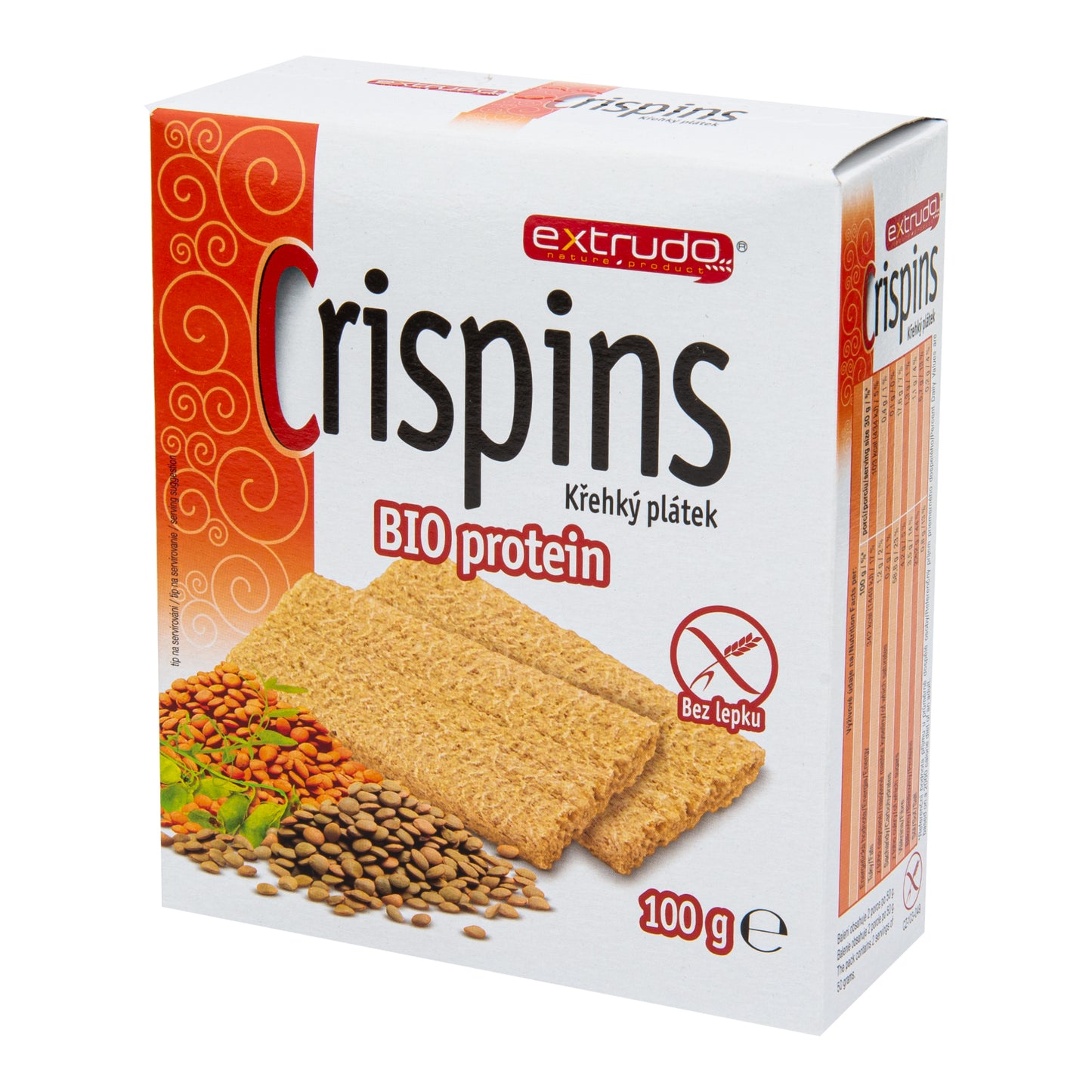 610055 Chlebíček proteinový 100 g BIO EXTRUDO-1