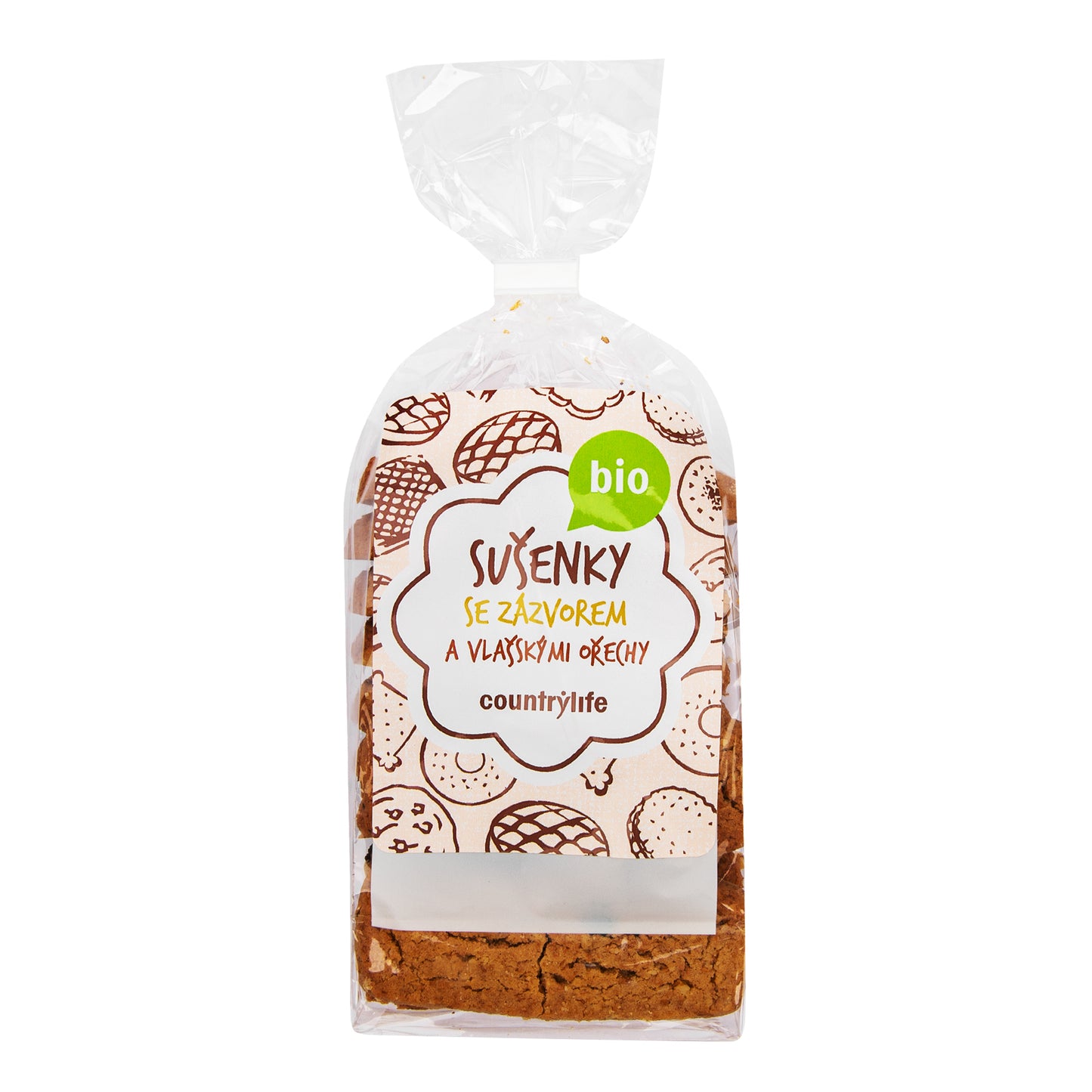 630085 Sušenky se zázvorem a vlašskými ořechy 175 g BIO COUNTRY LIFE-1