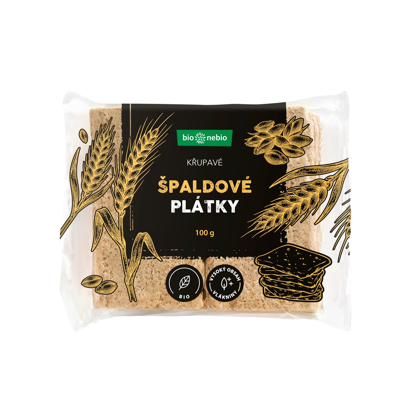 630364 Plátky křupavé se špaldou 100 g BIO BIO NEBIO-1