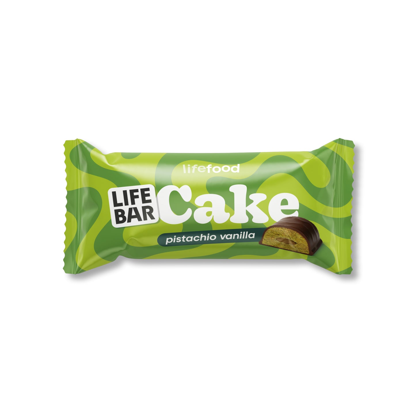 630417 Tyčinka Lifebar Cake pistácie a vanilka 35 g BIO LIFEFOOD-1