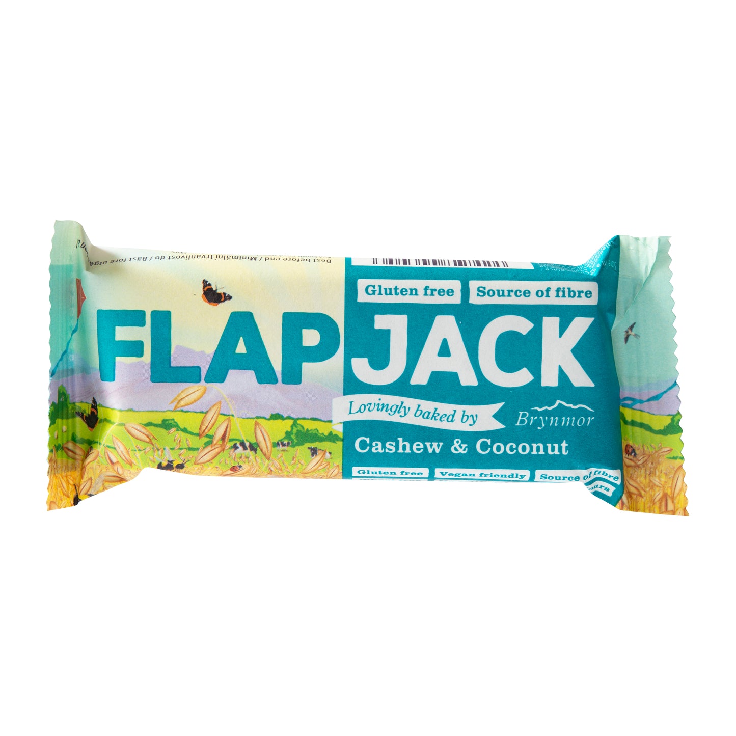 632049 Flapjack ovesný kešu-kokos bezlepkový 80 g BRYNMOR-1