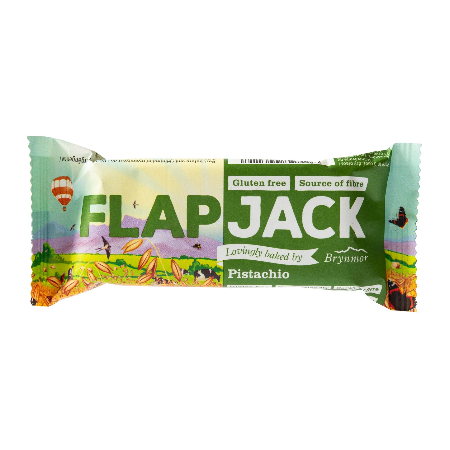 632050 Flapjack ovesný pistácie bezlepkový 80 g BRYNMOR-1