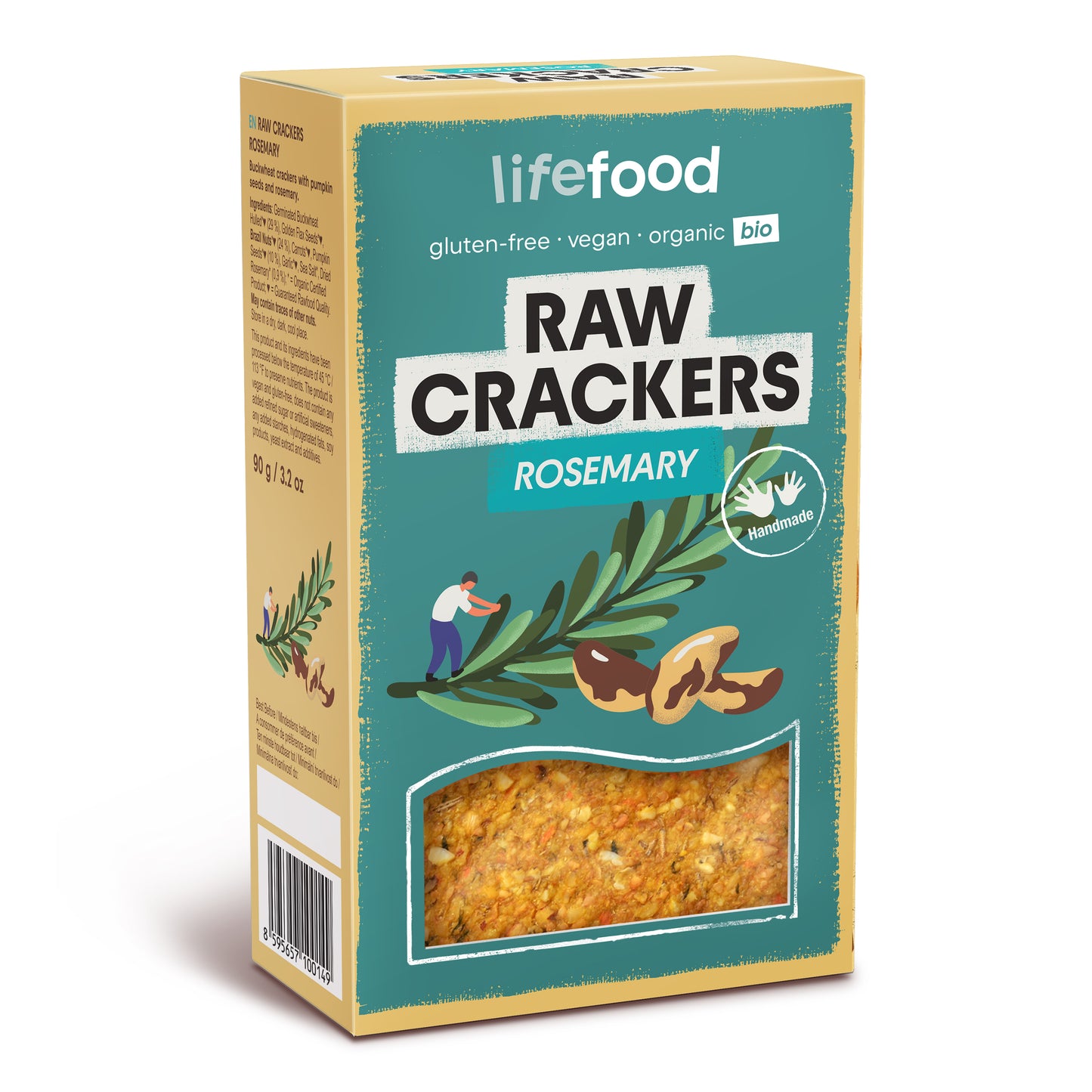 640069 Life Crackers rozmarýnové raw 90 g BIO LIFEFOOD-1