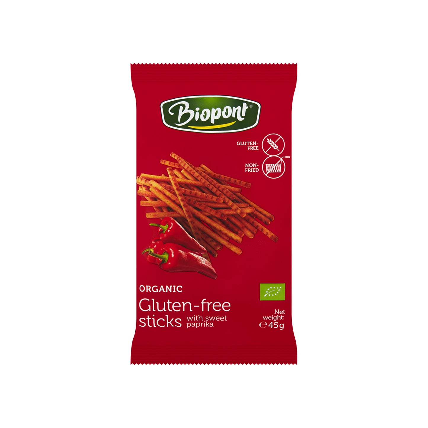 640095 Tyčinky slané paprikové bez lepku 45 g BIO BIOPONT-1