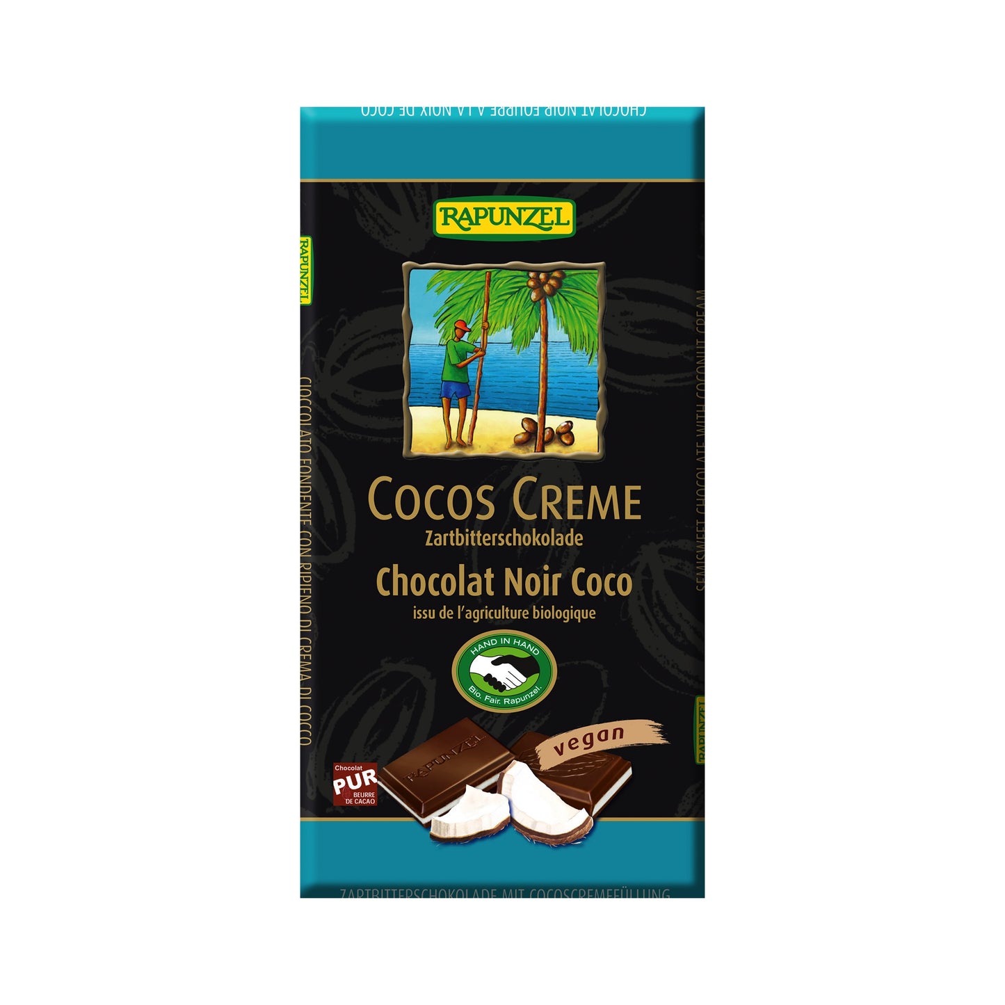 665276 Čokoláda hořká Kokos 100 g BIO RAPUNZEL-1