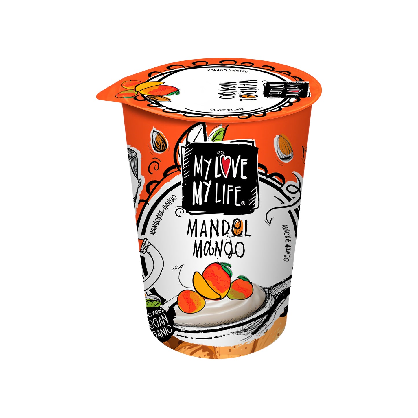 711087 Zakysaný mandlový Mango 180 g BIO MY LOVE MY LIFE-1