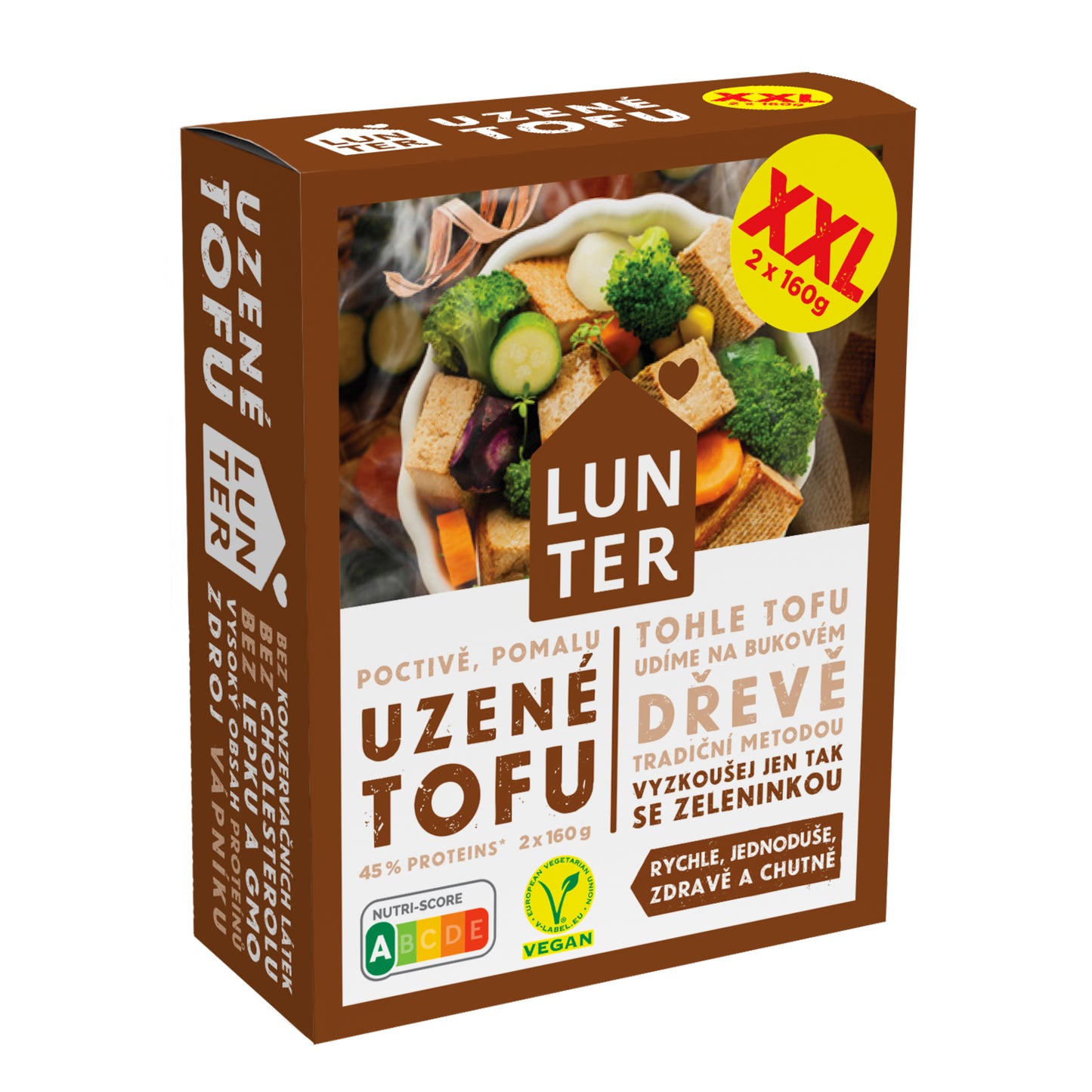 713086 Tofu uzené XXL 320 g (2x160 g) LUNTER-1