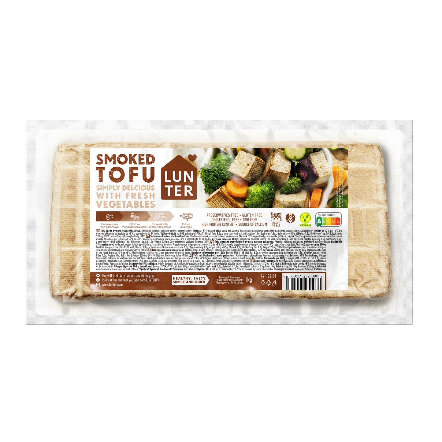 713093 Tofu uzené 1000 g LUNTER-1