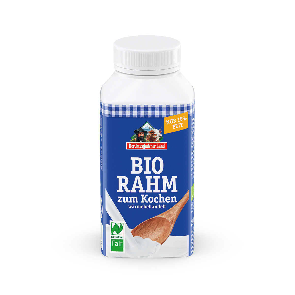 721182 Smetana na vaření 15 % tuku tetra-pack 250 g BIO BGL-1