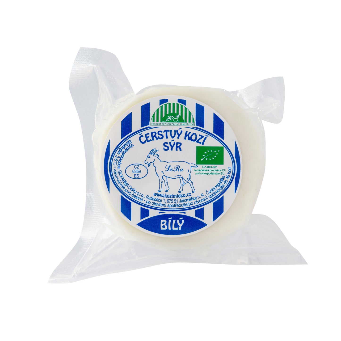 725102 Sýr kozí čerstvý přírodní 85 g BIO BIOFARMA DORA-1