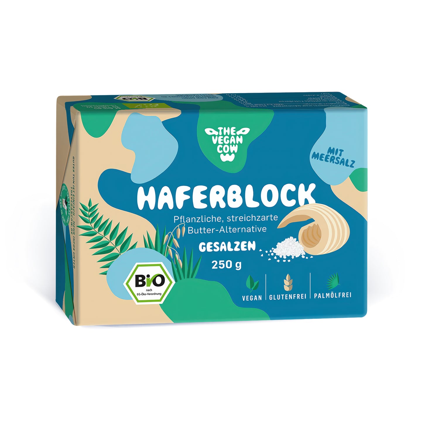 750019 Blok ovesný se solí 250 g BIO THE VEGAN COW-1