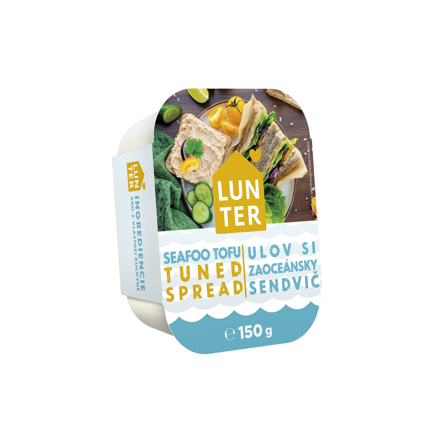 752103 SEAFOO pomazánka vytuněná 150 g LUNTER-1