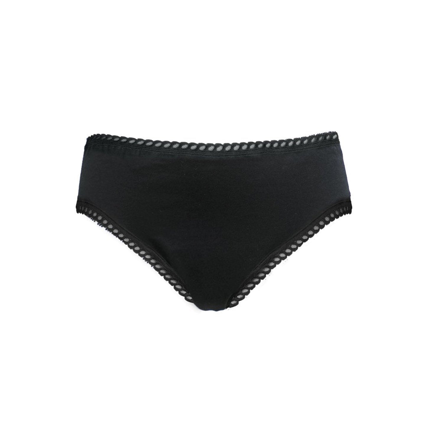 900030 Kalhotky menstruační Panty na silnou menstruaci - černé L ANAÉ BY ECODIS-1