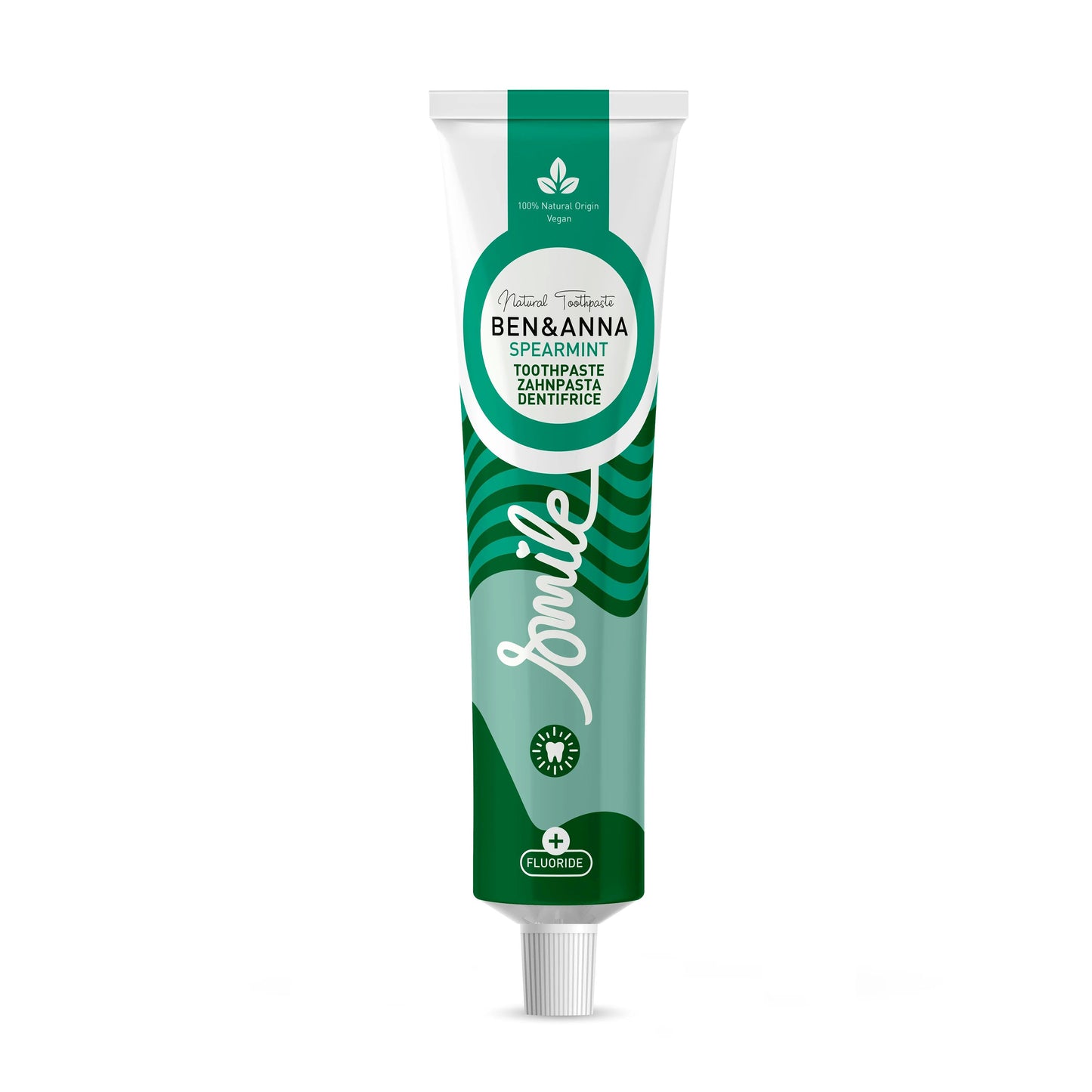 900082 Pasta zubní s fluoridem Spearmint 75 ml BEN & ANNA-1