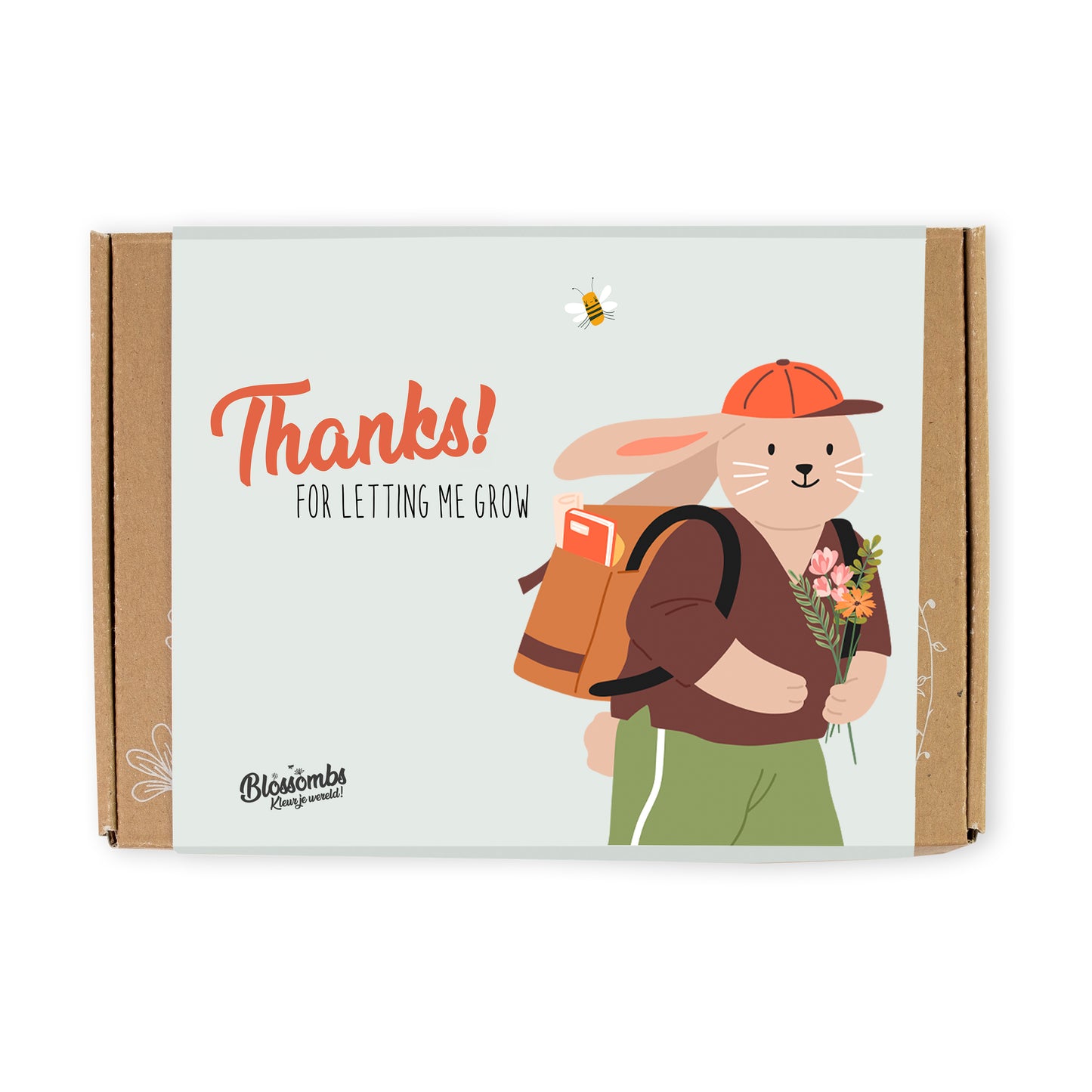 900104 Bomby semínkové - Dárková sada menší pro učitele - Zajíček 7 ks BLOSSOMBS-1