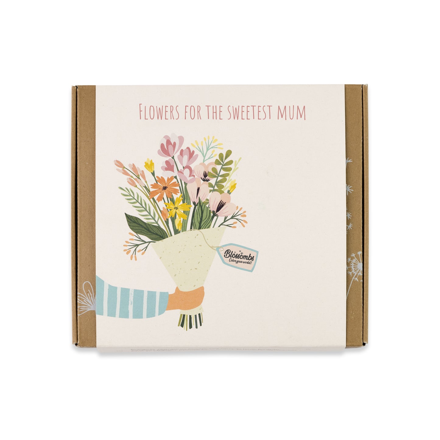 900119 Bomby semínkové - Dárková sada střední "Pro nejlepší maminku"- Kytice 9 ks BLOSSOMBS-1