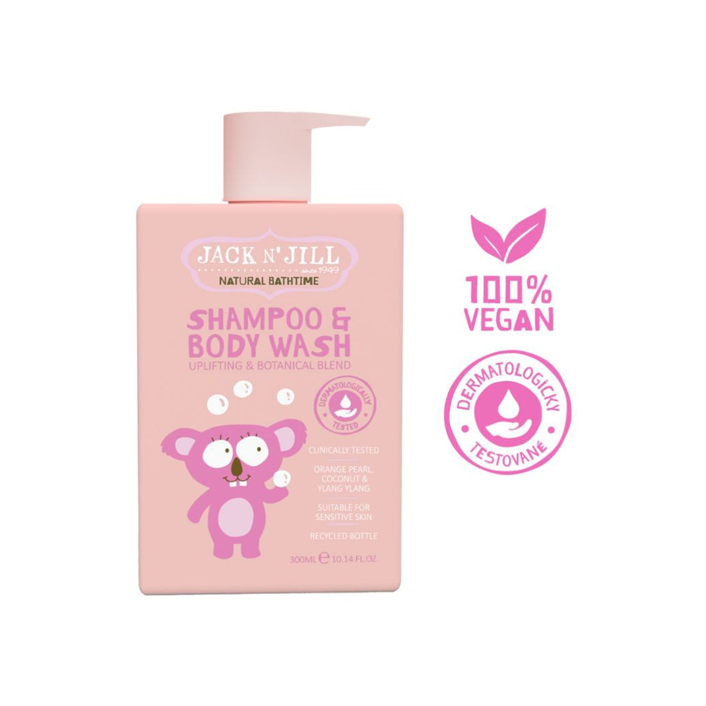 900261 Šampon dětský a sprchový gel 300 ml JACK N´ JILL-1