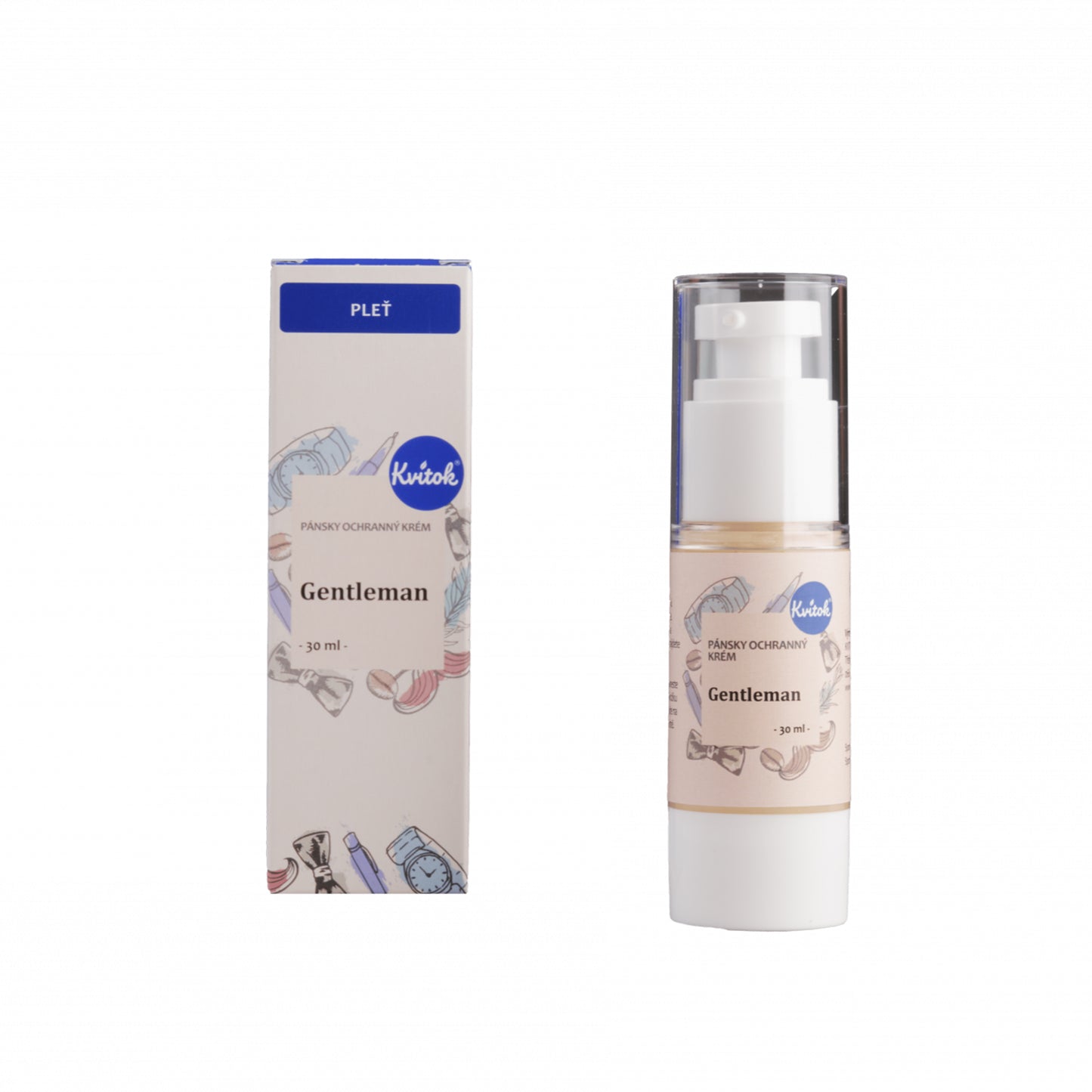 900377 Krém pleťový pro muže Gentleman 30 ml KVITOK-1