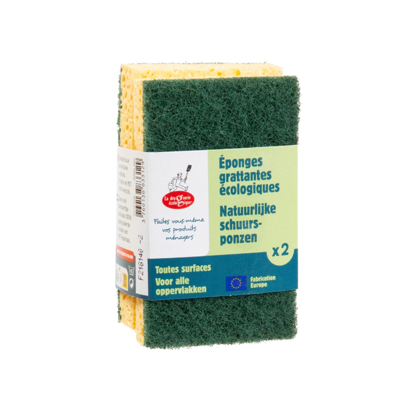 900494 Sada houbiček na nádobí 2 ks LA DROGUERIE ECOLOGIQUE BY ECODIS-1