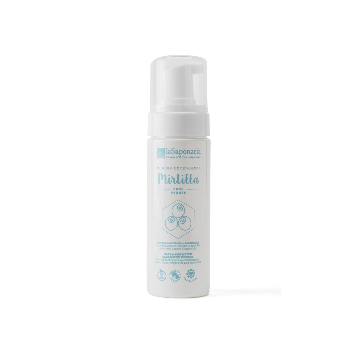 900522 Pěna čisticí extra jemná pro citlivou pleť 150 ml BIO LA SAPONARIA-1