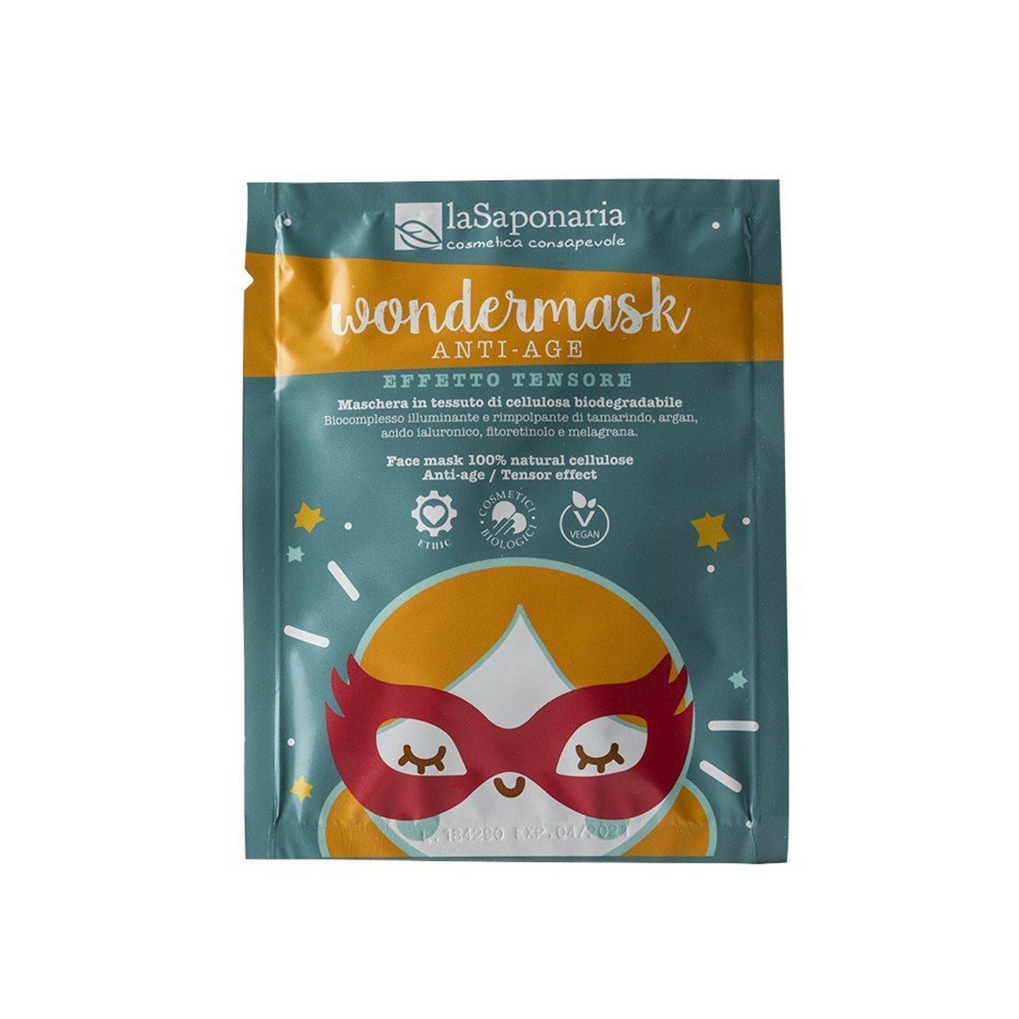 900589 Maska pleťová proti stárnutí Wondermask 10 ml BIO LA SAPONARIA-1