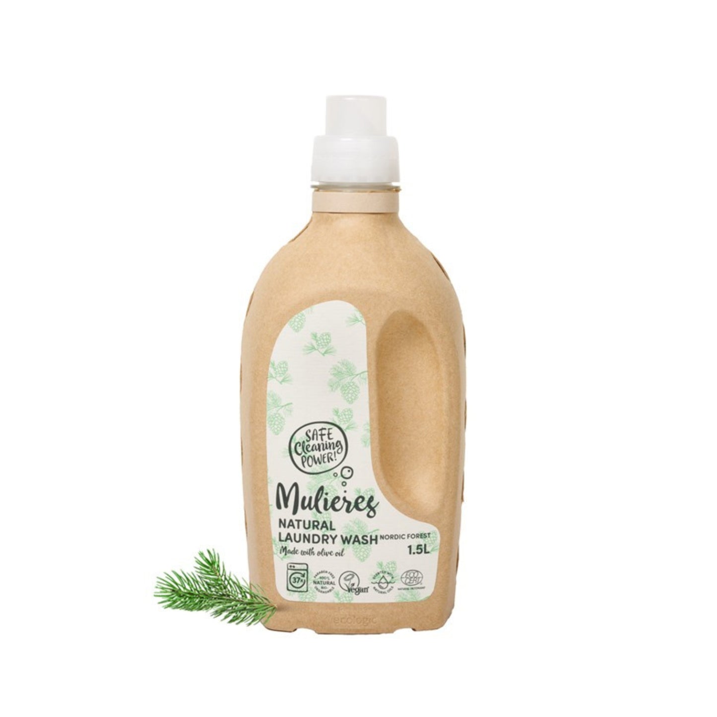 900689 Gel prací koncentrovaný - severský les 1,5 l MULIERES-1