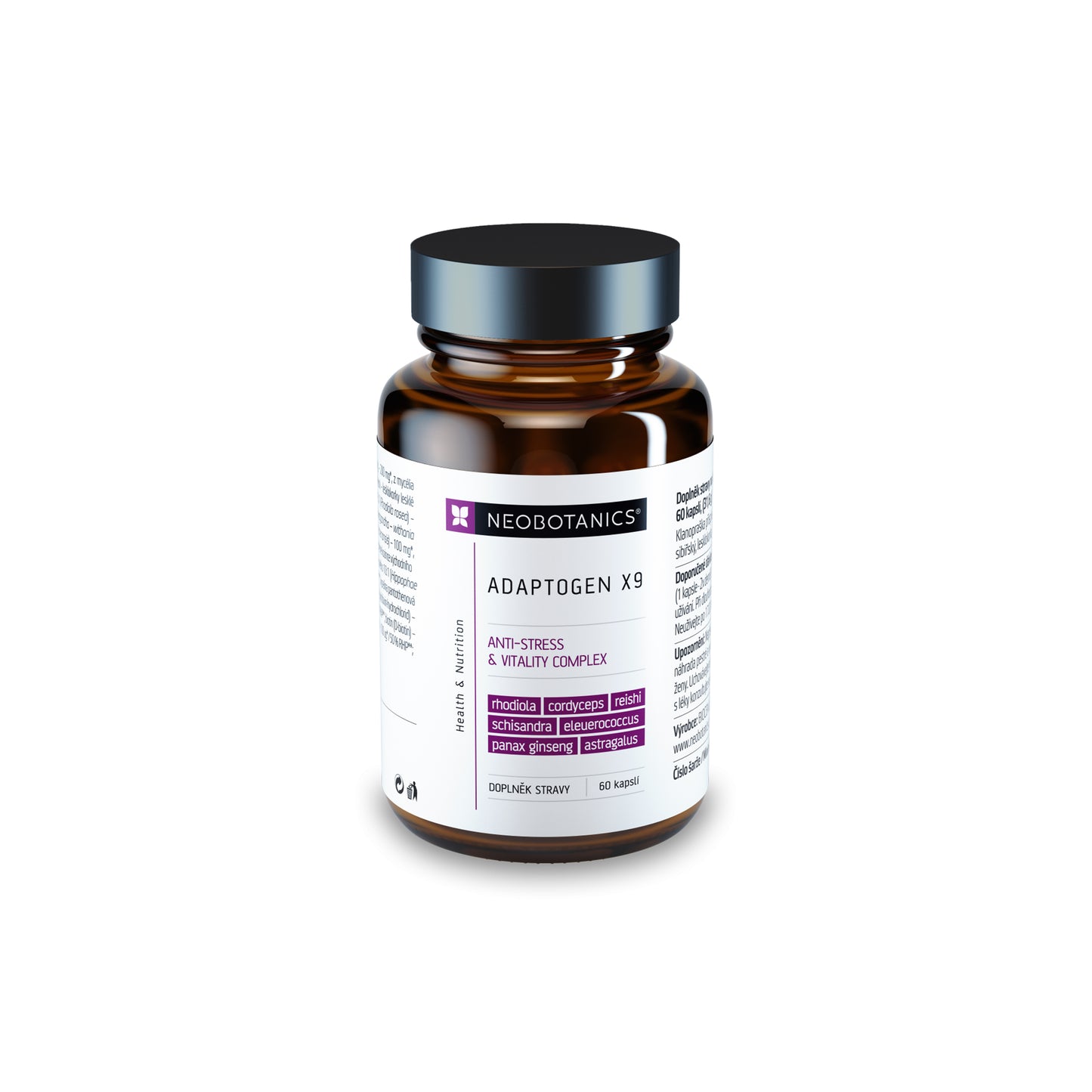 900723 Adaptogen X9 60 kapslí NEOBOTANICS-1