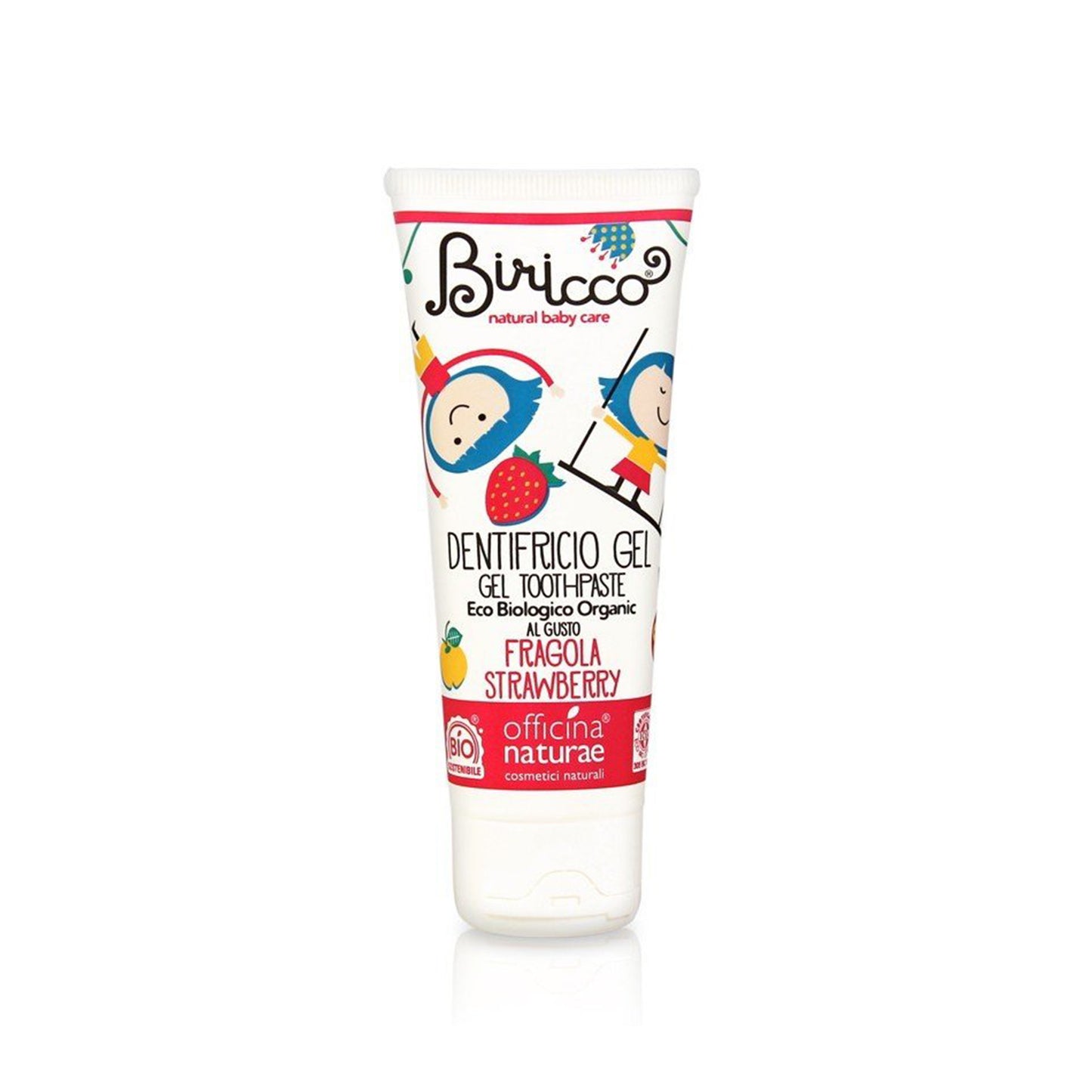 900759 Pasta zubní dětská - jahoda 75 ml OFFICINA NATURAE-1